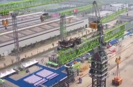 can truc thap lon nhat the gioi xuat xuong